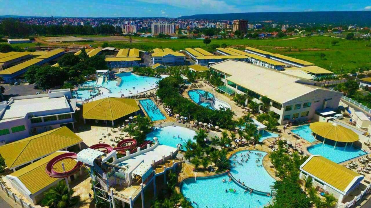 Lacqua Di Roma Com Piscina De Ondas Junior Appartamento Caldas Novas Esterno foto